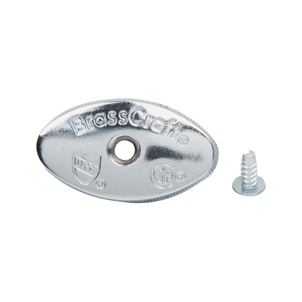 Brasscraft BrassCraft Brass Chrome Plated Valve Handle 1.10 in. L 1 pc R15-10T CD - main